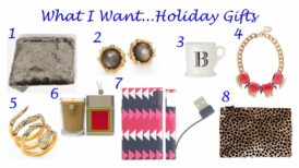 What I Want… Holiday Gifts