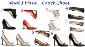 What I Want Wednesday… Coach shoes