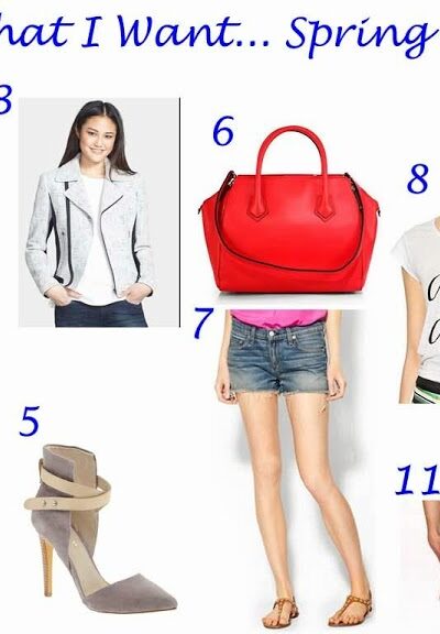 What I Want… For Spring