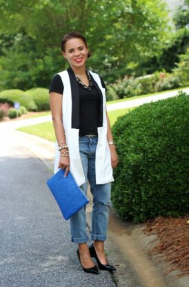 Dressing up T-shirt and Jeans