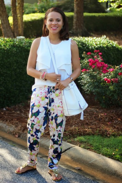 J. Crew Printed Pants