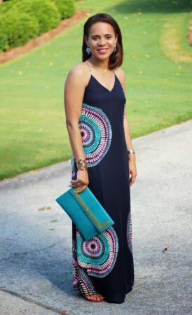 Printed Maxi Dress