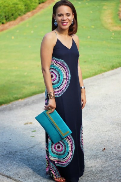 Printed Maxi Dress