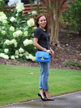 How to Wear Distressed Jeans to Work