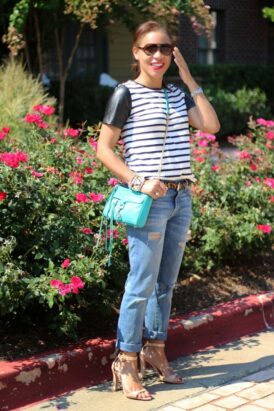 Stripes and Leather