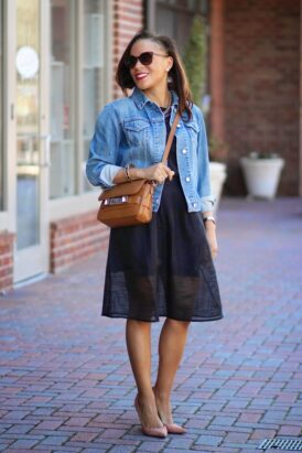 Black Midi Skirt