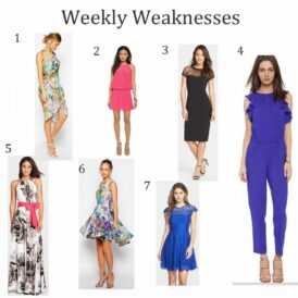 Weekly Weaknesses – Spring Wedding Dresses