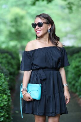 Black Off The Shoulder Dress