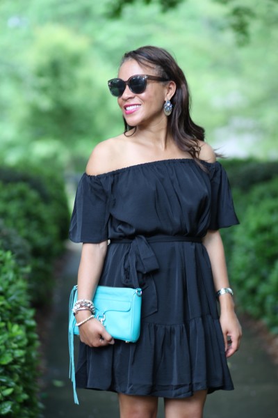 Black Off The Shoulder Dress