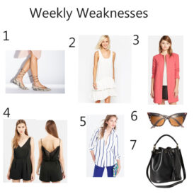 Weekly Weaknesses