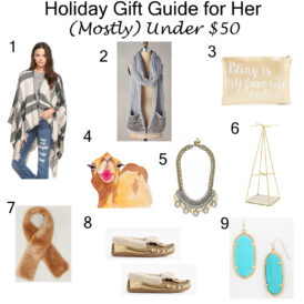Cyber Monday & Holiday Gift Ideas for Her Under $50