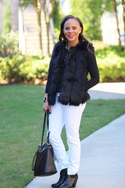 White Jeans in Winter
