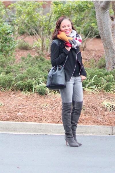 Colorblock Blanket Scarf