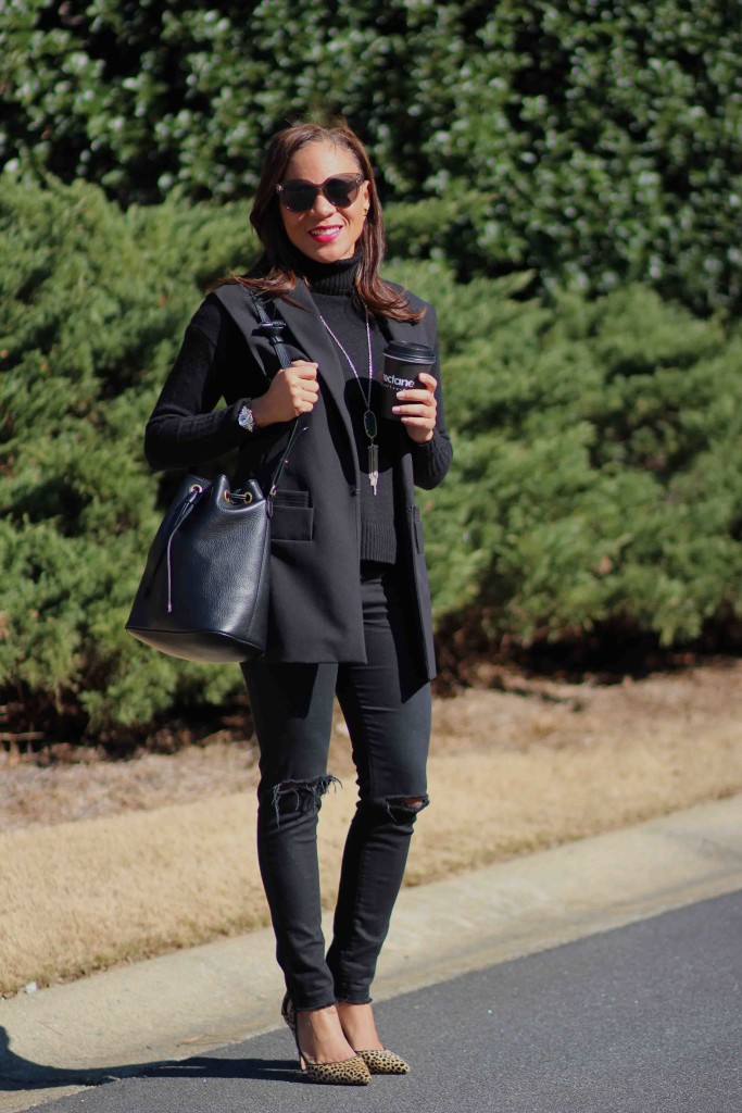 Zara-black-sleeveless-vest-outfit