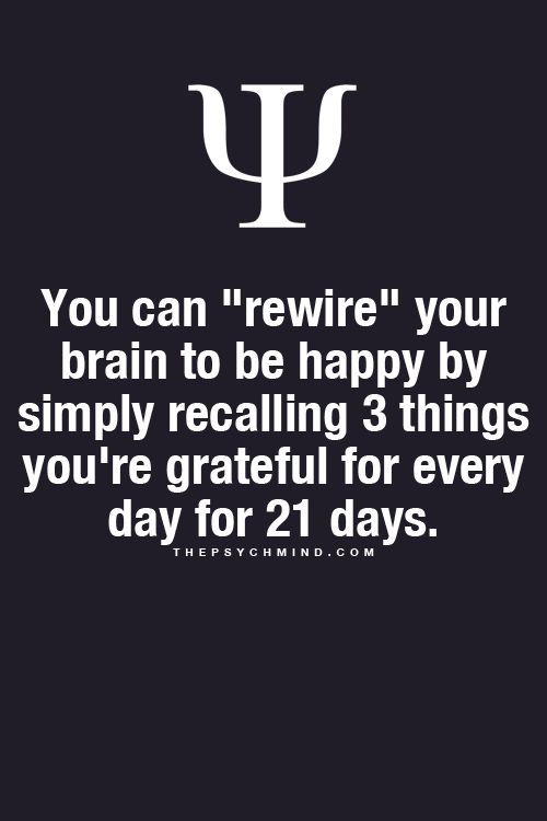 recall 3 things for happiness
