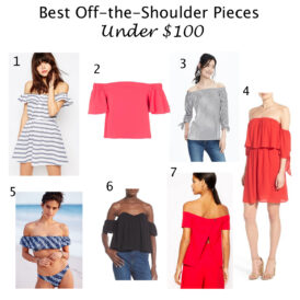 Best Off the Shoulder Pieces Under $100