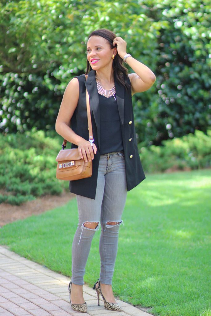 summer to fall transitional outfit