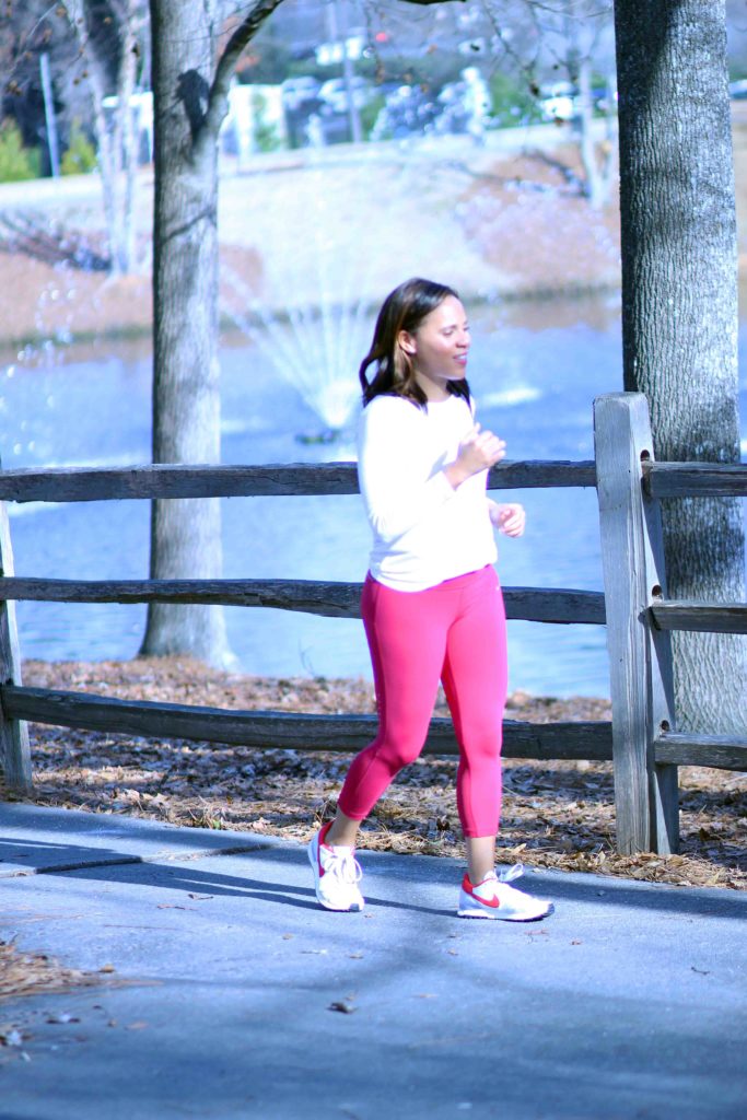 nike power epic run tights zella twisty turn tee find time to exercise