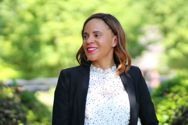 rebecca taylor star print top, madewell skinny black denim, clare v leopard clutch, bauble bar feather earrings, day to night tops, christian louboutin iriza pumps, nicole to the nines, day to night outfit