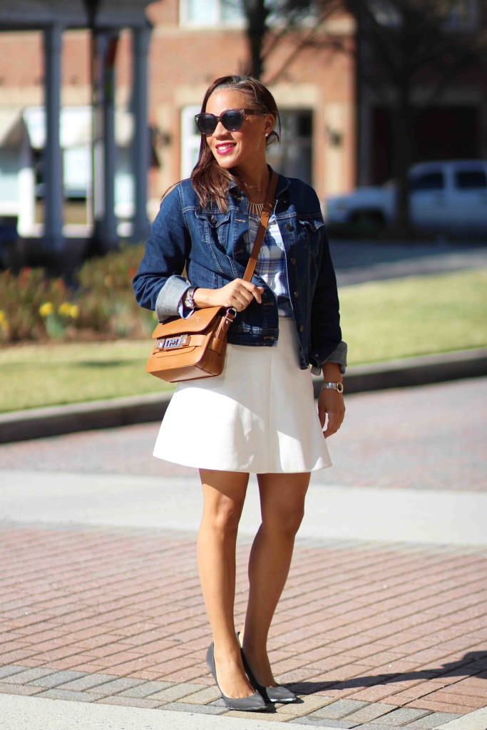 Jcrew Fit and Flare Skirt - Nicole to the Nines