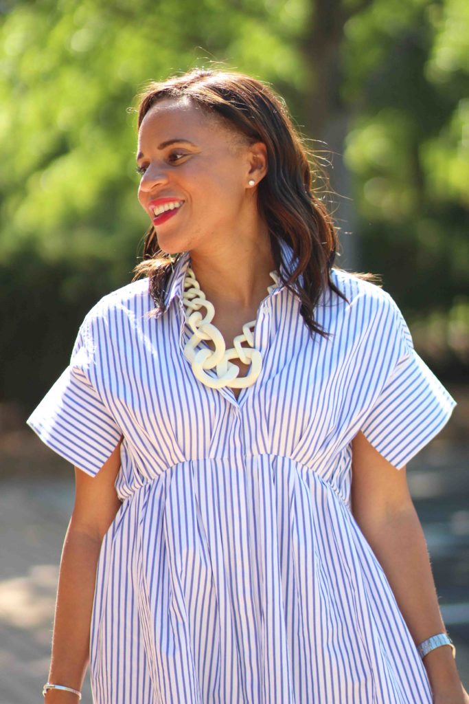 Striped Dress for Summer - Nicole to the Nines
